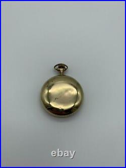 Antique New Era Keystone 1880's Pocket Watch sub dial gold vintage case hunter 1