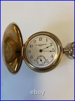 Antique New york standard Pocket Watch Philadelphia Watch Case. Hunting Women
