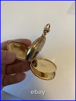 Antique New york standard Pocket Watch Philadelphia Watch Case. Hunting Women