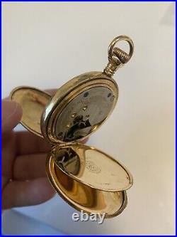 Antique New york standard Pocket Watch Philadelphia Watch Case. Hunting Women