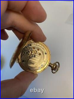 Antique New york standard Pocket Watch Philadelphia Watch Case. Hunting Women