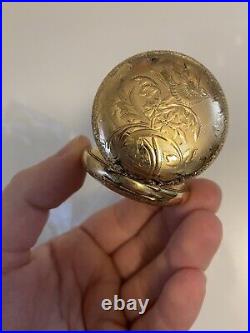 Antique New york standard Pocket Watch Philadelphia Watch Case. Hunting Women