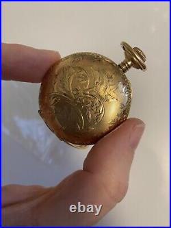 Antique New york standard Pocket Watch Philadelphia Watch Case. Hunting Women