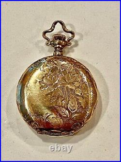 Antique, Ornate Floral 25 Year G. F. Keystone Pocket Watch Case