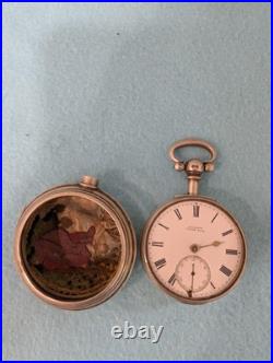 Antique Pair Case Silver Pocket Watch
