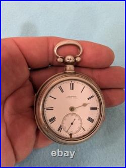Antique Pair Case Silver Pocket Watch