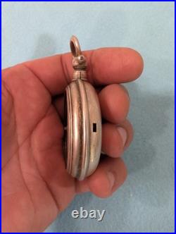 Antique Pair Case Silver Pocket Watch