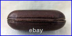 Antique Patek. Philippe & Co. Geneva Brown Leather Pocket Watch Case Circa 1840