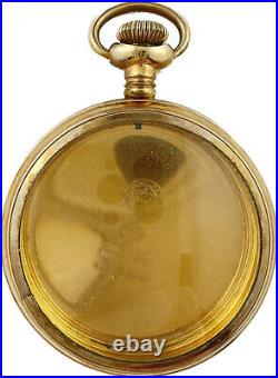 Antique Philadelphia Pocket Watch Case 16 Size Gold Filled w Guilloche & Floral