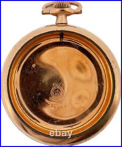 Antique Philadelphia Victory Open Face Pocket Watch Case for 18 Size Gold Filled
