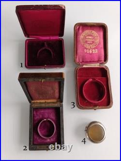 Antique Pocket Watch Case Victorian Pocket Watch Box Gold Silver