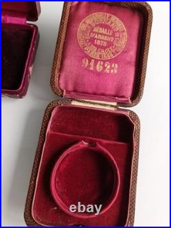 Antique Pocket Watch Case Victorian Pocket Watch Box Gold Silver