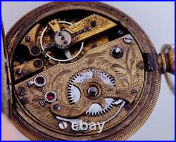 Antique Pocket Watch Full Hunter Case for Ottoman Market c1860's