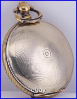 Antique Pocket Watch Full Hunter Tughra Case for Ottoman Market c1900 Mehmed V