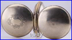 Antique Pocket Watch Full Hunter Tughra Case for Ottoman Market c1900 Mehmed V