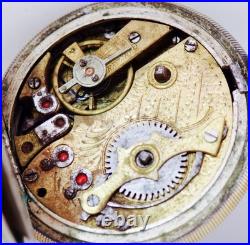 Antique Pocket Watch Full Hunter Tughra Case for Ottoman Market c1900 Mehmed V
