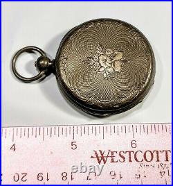 Antique Pocket Watch Humbert Geneva Hunter Case FULL JEWELED J WYSS Patent Lever