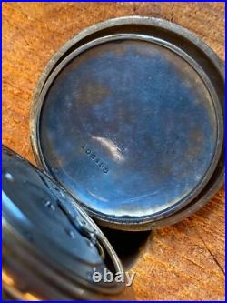 Antique Pocket Watch Mechanical Swiss Longines Gilt Full Hunter Rare Old 20th