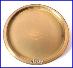 Antique Pocket Watch Star 10k Roled Gold Plate Case Only 50.6mm Wide