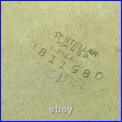 Antique Sentinel Railroad Pocket Watch in Stellar 10k RGP Case Monarch 17 Jewels