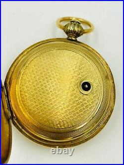Antique Size 18, American Waltham 18K Hunter Case Pocket Watch Appleton Tracy
