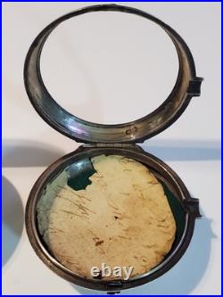 Antique Sterling Silver Pair Case Verge Fusee Pocket Watch late 1800s / 152.4g