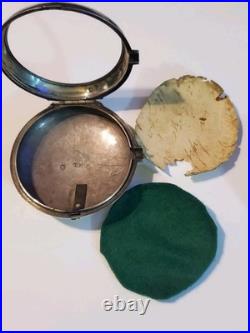 Antique Sterling Silver Pair Case Verge Fusee Pocket Watch late 1800s / 152.4g