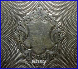 Antique Swiss 800 Silver Pocket Watch Case / Skeloton 8-Day Open Heart Mov't