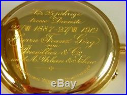 Antique Swiss International Watch Co. 50mm 15j pocket watch. 14k solid gold case