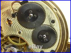 Antique Swiss International Watch Co. 50mm 15j pocket watch. 14k solid gold case