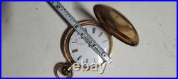 Antique Swiss Pocket Watch Gols Filled Case Unbranded