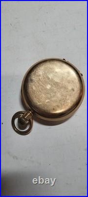 Antique Swiss Pocket Watch Gols Filled Case Unbranded