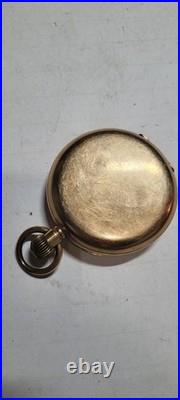 Antique Swiss Pocket Watch Gols Filled Case Unbranded