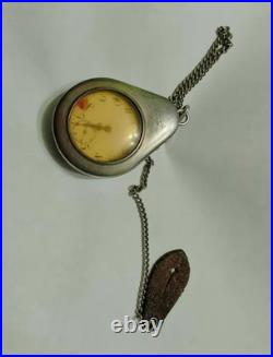 Antique Swiss Silver Pocket Watch 800 Silver Case Early 20th Century