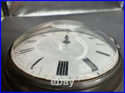 Antique TB Signed Sterling Silver Paired Case English Pocket Watch Movement