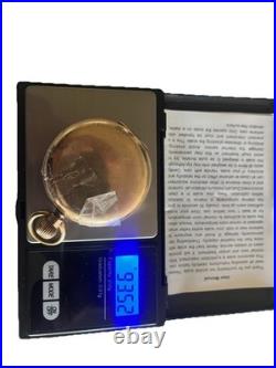 Antique Thomas Russell Sons Liverpool Pocket Watch Hunter 10k Gold Fill Case