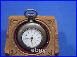 Antique Tiffany & Co. Manual Wind Parts Pocket Watch with 0,935 Case & Neat Box
