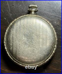 Antique Vintage 1919 Waltham Pocket Watch Illinois Watch Co Gold Filled Case