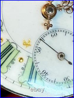 Antique WABASH SPECIAL Swiss POCKET WATCH MOVEMENT ONLY No Case/Key REPAIR PARTS
