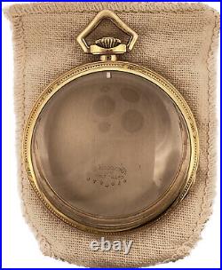Antique Wadsworth FancyBeaded Pocket Watch Case 12 Size 10k Gold Filled NearMint