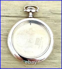 Antique Wadsworth Gold Filled 12 Size Pocket Watch Case Complete with Crystal