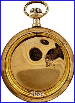 Antique Wadsworth Pocket Watch Case for 12 Size 20 Year Gold Filled Warranted