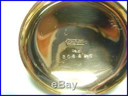 Antique Waltham 14k Solid Rose Gold Hunter Case Fancy Heavy Case 1889 Not Scrap