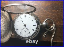 Antique Waltham 18s P. S. Bartlett 6oz Massive Hunter Pocket Watch case circa1872