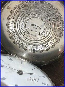Antique Waltham 18s P. S. Bartlett 6oz Massive Hunter Pocket Watch case circa1872