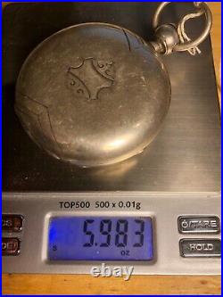 Antique Waltham 18s P. S. Bartlett 6oz Massive Hunter Pocket Watch case circa1872