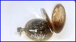 Antique Waltham Pocket Watch 18S Boss 14K 25 Year Case Gold Filled