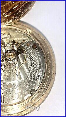 Antique Waltham Pocket Watch 18S Boss 14K 25 Year Case Gold Filled