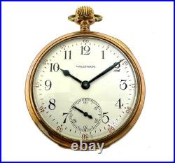 Antique Waltham Pocket Watch Grade 620 16s 15J Fahys Gold Filled Case 1907
