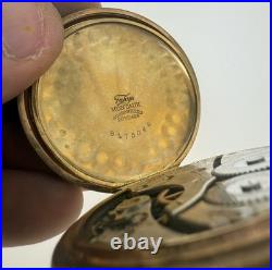 Antique Waltham Pocket Watch Grade 620 16s 15J Fahys Gold Filled Case 1907
